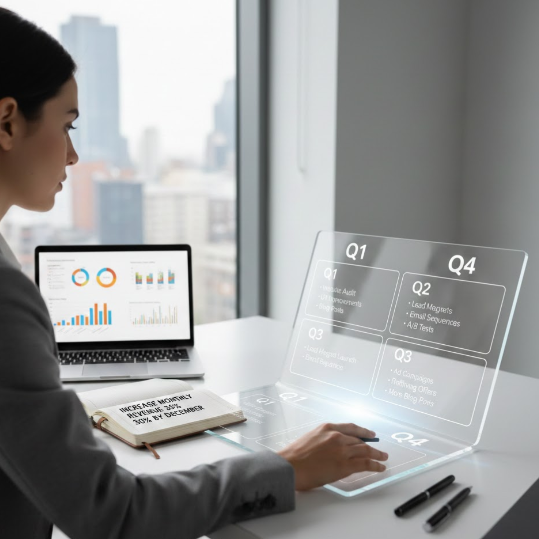 Translate Big Goals Into Quarterly Milestones