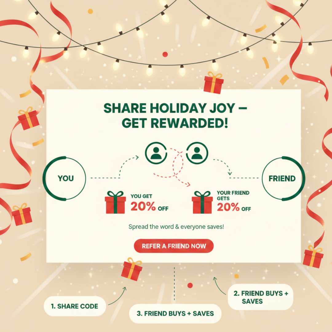 Holiday Referral Program Email