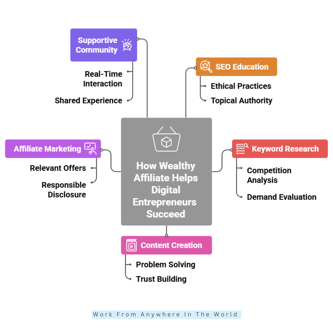 How Wealthy Affiliate Supports Digital Entrepreneurs Step by Step - Steps #6-#10 How Wealthy Affiliate Supports Digital Entrepreneurs Step by Step - Steps #6-#10