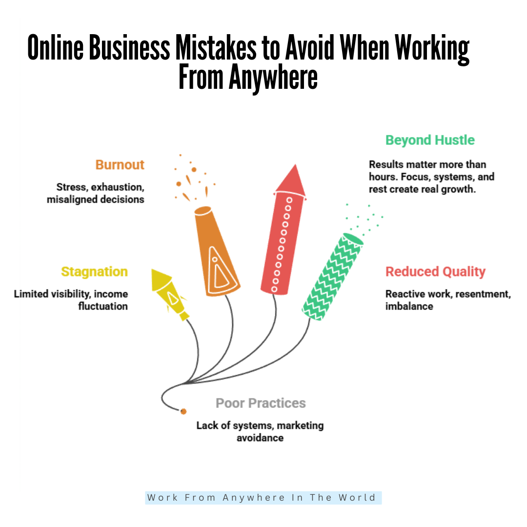 Online Mistakes To Avoid When Working From Anywhere - Items #16-#20